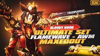 Luckiest Crate Opening|Bloody Noon Ultimate Set & Flamewave AWM|