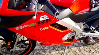 UMA ESPORTIVA 125 2 TEMPOS PARA OS NOVATOS SE DIVERTIREM - DERBI GPR 125