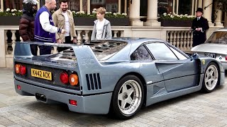 Million $ Today Rare Ferrari F40 in London March 2024