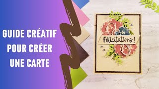 Mon processus créatif pour confectionner plusieurs cartes de félicitations!