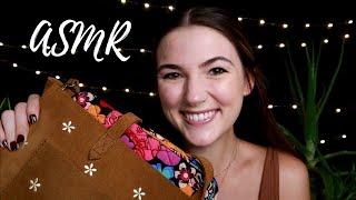 ASMR What's In My Bag │ Over Explaining Objects, Up Close Whispers