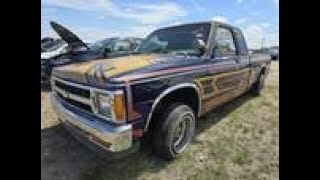 1991 Chevrolet S10, Blue