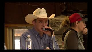 Jace Thompson Competing for World Livestock Auctioneer Championship