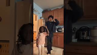 my lil cousin wanted to do this dance with me #shorts #skyyjade