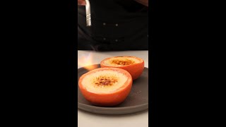 3-Ingredient Grapefruit Posset Brulee