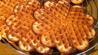 Eierlikör Waffeln