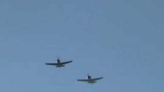 P-40s over Buffalo