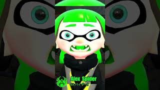 Dark Squid Revenge Part 4 #shorts  #alexspider #splatoon3