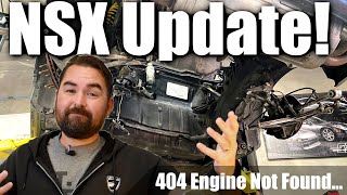 NSX Engine Damage Update:  How bad is it? Grab a drink and find out!