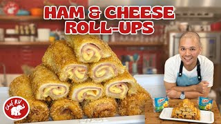 HAM & CHEESE ROLL-UPS! Masarap na, IG-worthy pa!