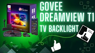 Govee DreamView T1 TV Backlight in small TV!!!