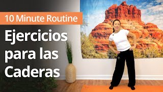 Ejercicios para LAS CADERAS | Rutinas Diarias de 10 Minutos