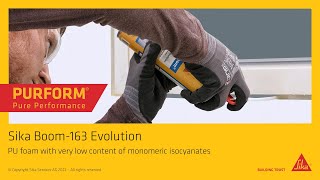 The Expanding Foam Sika Boom® 163 Evolution Purform®