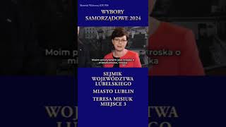 🇵🇱 Teresa Misiuk do Sejmiku Województwa Lubelskiego ❗️