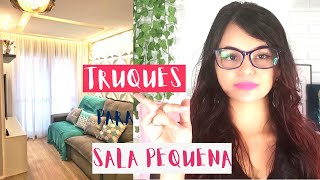 5 Truques Top para sua SALA PEQUENA!!