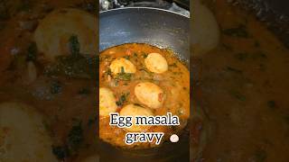 QUICK & EASY EGG MASALA GRAVY - The quickest and easiest egg gravy recipe#shorts