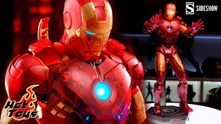 Hot Toys Iron Man Mark 4 Holographic Figure Unboxing