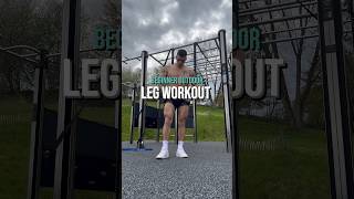 BEGINNER OUTDOOR LEG WORKOUT