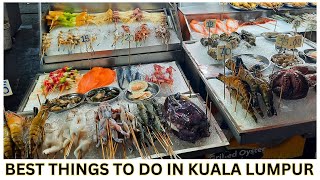 TOP PLACES to visit in KUALA LUMPUR #03 - Bukit Bintang - incredible Food street