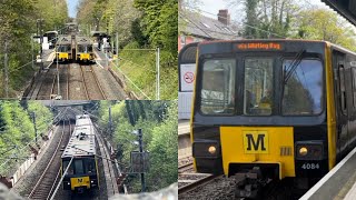 Tyne and Wear Metro Trains at Ilford Road