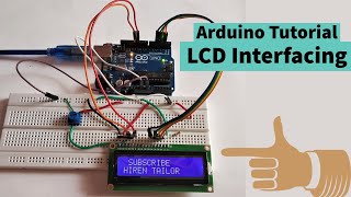 LCD Interfacing & Programming with Arduino