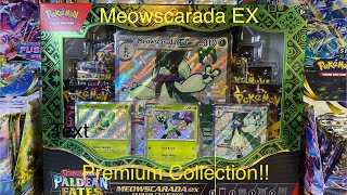 Meowscarada EX Premium Collection!!