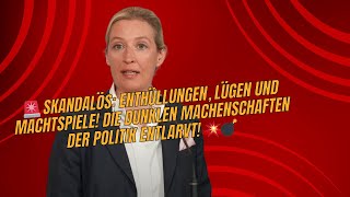 🚨SKANDALÖS: Enthüllungen, Lügen und Machtspiele! Die dunklen Machenschaften der Politik entlarvt!💥💣