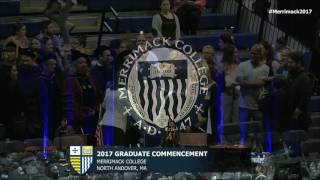 Merrimack College 2017 Graduate Commencement