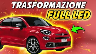 TRASFORMO UNA FIAT 500X IN FULL LED IN 5 MINUTI - PAUROSO!!!