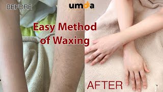 Waxing (easy method of waxing)