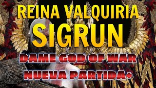 Kratos vs Sigrun Reina Reina Valquiria | Nueva partida +| Dificultad Dame God of war