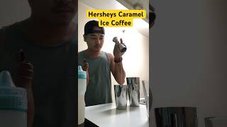 Hersheys  Caramel Ice Coffee #coldcoffee #icecoffee #caramel #coffeeaddict #coffeelover #yummy