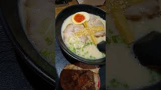 Delicious Ramen at Ramenga ramen shop in Bangkok, Thailand #food #travel #thailand