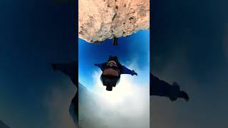 Base Jumping. Гейнер со скалы Ахмет.