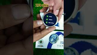 Z78 ultra smart watch unboxing/z78 ultra round smart watch  amoled display#ultrasmartwatch##z78ultra