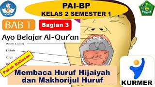 (Bagian 3) BAB 1 Kelas 2 PAI (Kurikulum Merdeka): Membaca Huruf Hijaiyah dan Makhorijul Huruf