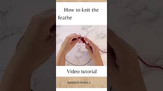 How To Knit The Feather And Fan Stitch Video Tutorial