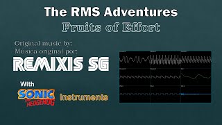 The RMS Adventures - Fruits of Effort (Original music) (Sonic 1 instruments) [Oscilloscope view]