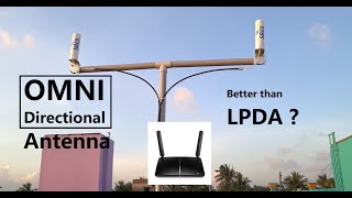 Omni-directional & YAGI antennas | Setup of Omni  | For your 4G modem | Part 1