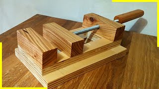 Making A Drill Press Vice [[ DIY ]] How To Make Wooden Vice