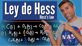 LEY DE HESS, Variación de ENTALPÍA de REACCIÓN. Problemas RESUELTOS