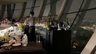 Eye on Berlin walking Tours -  The Moscow Adventure- City Space Bar : on top of  the Moscow   world