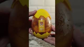 Tiger egg! I just know tiger can laid an eggs