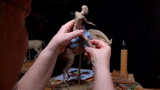 A BURR UNDER THE SADDLE BLANKET   Continuing the Saddle and Getting Ready for the Cowboy