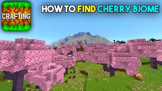 How to Find Cherry biome in Crafting and Building | Crafting and Building