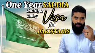 Saudia Tourist Visa 1 Year with Multiple Entry for Pakistanis | How to get Saudia Visa from Pakistan