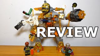 Lego Molten Man Battle Review Set #76128