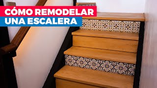 Cómo remodelar una escalera