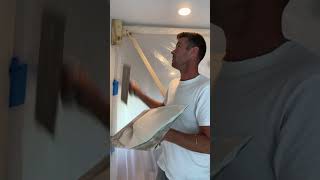 Beginner Drywall Tips! Coating a Butt Joint!