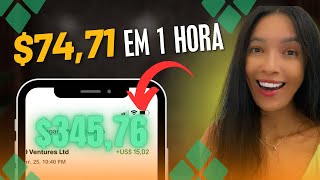 SÓ NÃO GANHA DINHEIRO NESTE APLICATIVO SE NÃO BAIXAR | PAGOU $74,71 INSTANTANEAMENTE